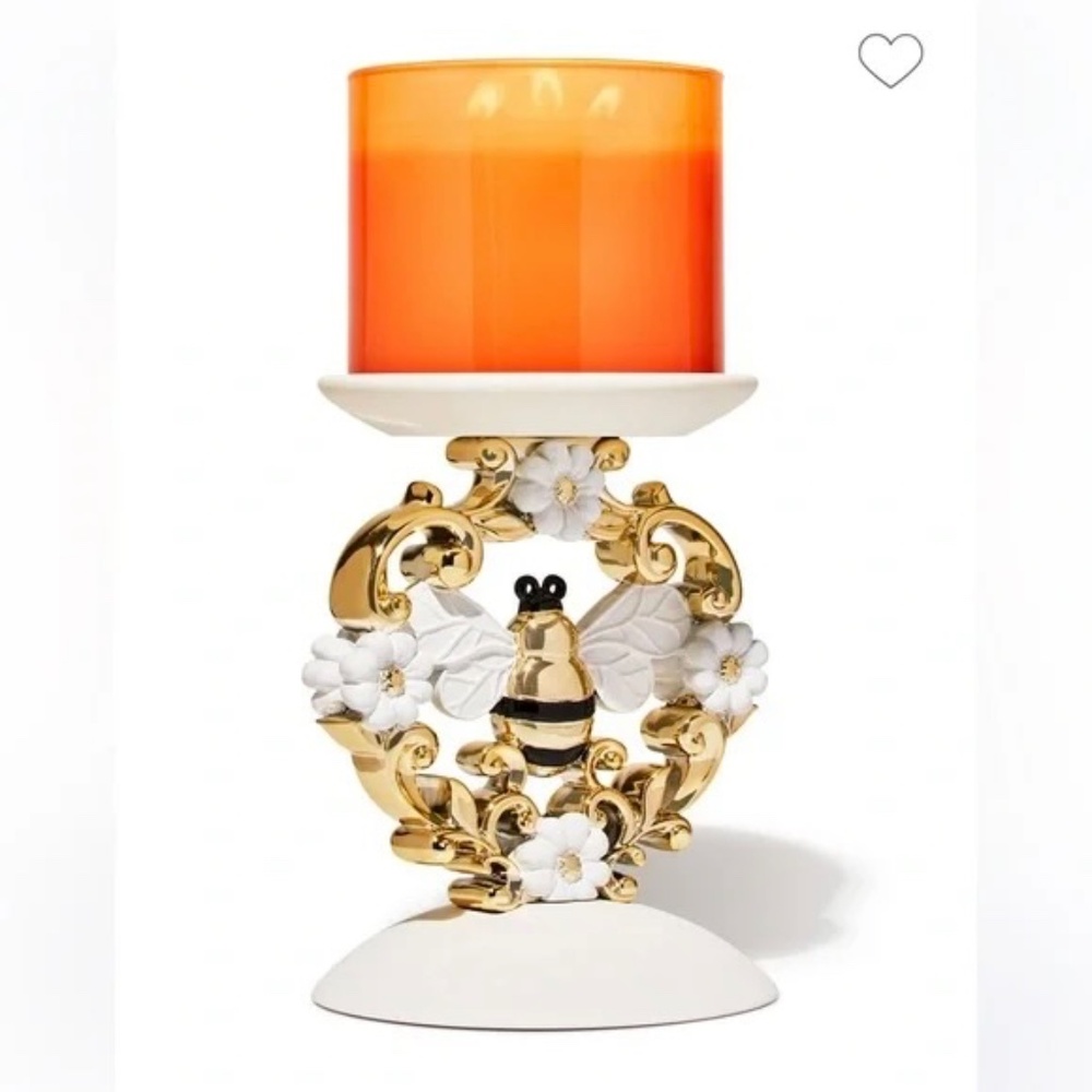Elegant BEE Stand 3-Wick Candle Holder